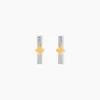 Boucles D'Oreilles Puces Or Jaune