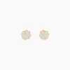 Boucles D'oreilles Puces Or Jaune Gontranie
