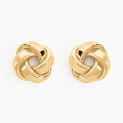 Boucles D'oreilles Puces Or Jaune Gauderique