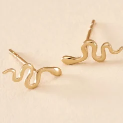 Boucles D'oreilles Puces Serafino Or Jaune