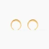 Boucles D'oreilles Puces Sergeline Or Jaune