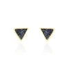 Boucles D'oreilles Puces Yora Or Jaune