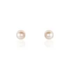 Boucles D'oreilles Suki Or Jaune Perle De Culture