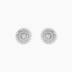 Boucles D'oreilles Veronick Or Jaune Diamant