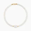 Bracelet Akil Or Jaune Perle De Culture