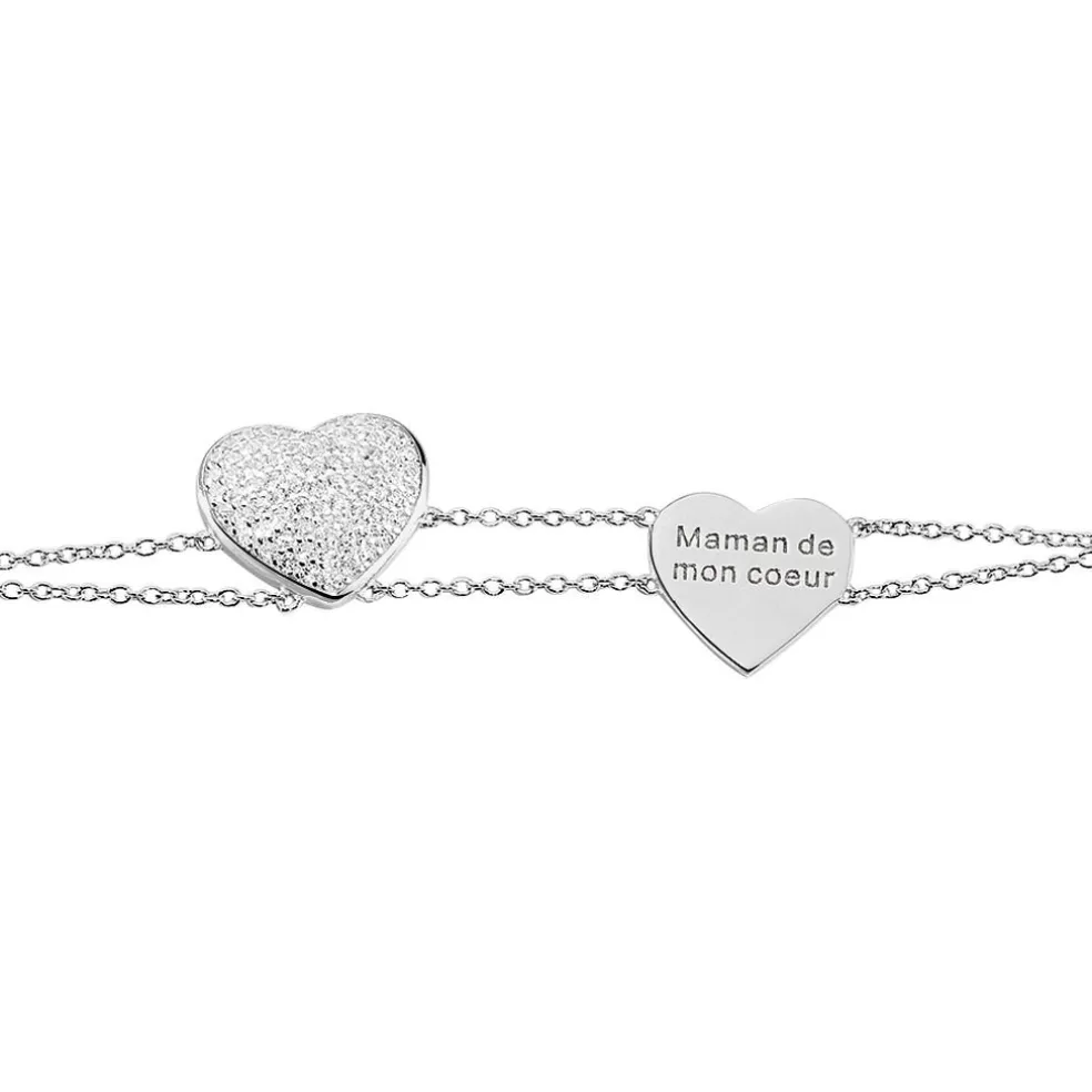 Bracelet Amarita Argent Blanc Oxyde De Zirconium