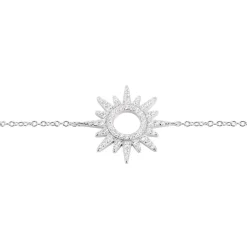 Bracelet Anaiz Argent Blanc Oxyde De Zirconium