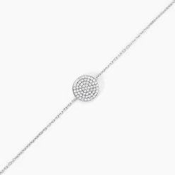 Bracelet Angeles Argent Blanc Oxyde De Zirconium