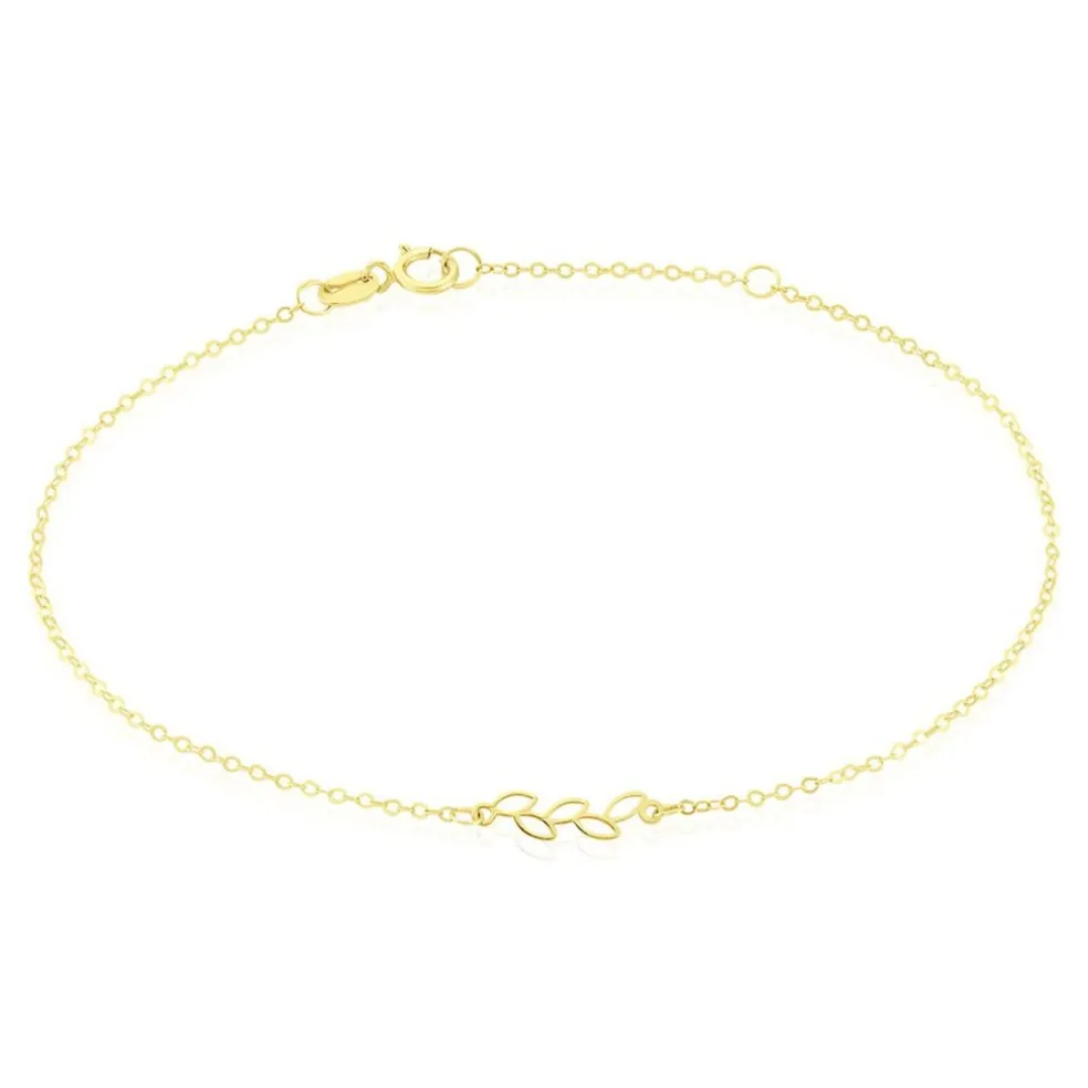 Bracelet Arachis Or Jaune