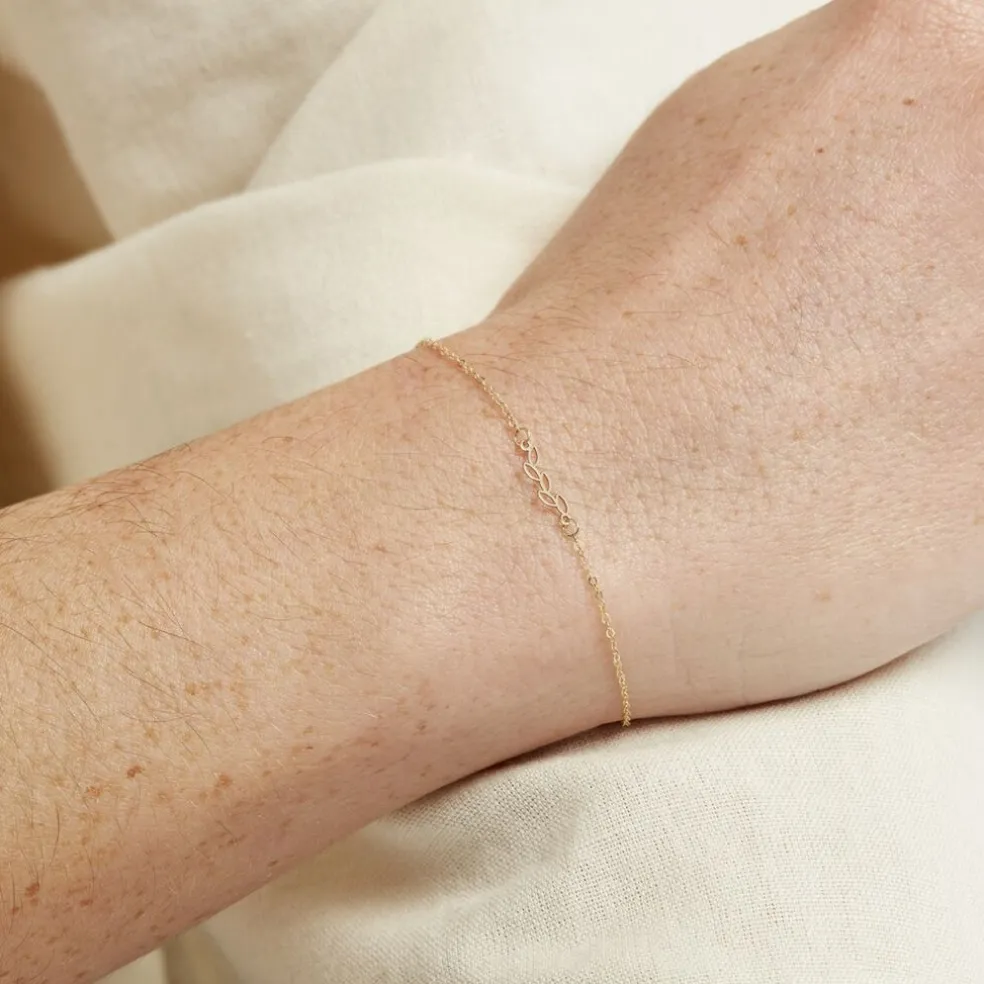 Bracelet Arachis Or Jaune