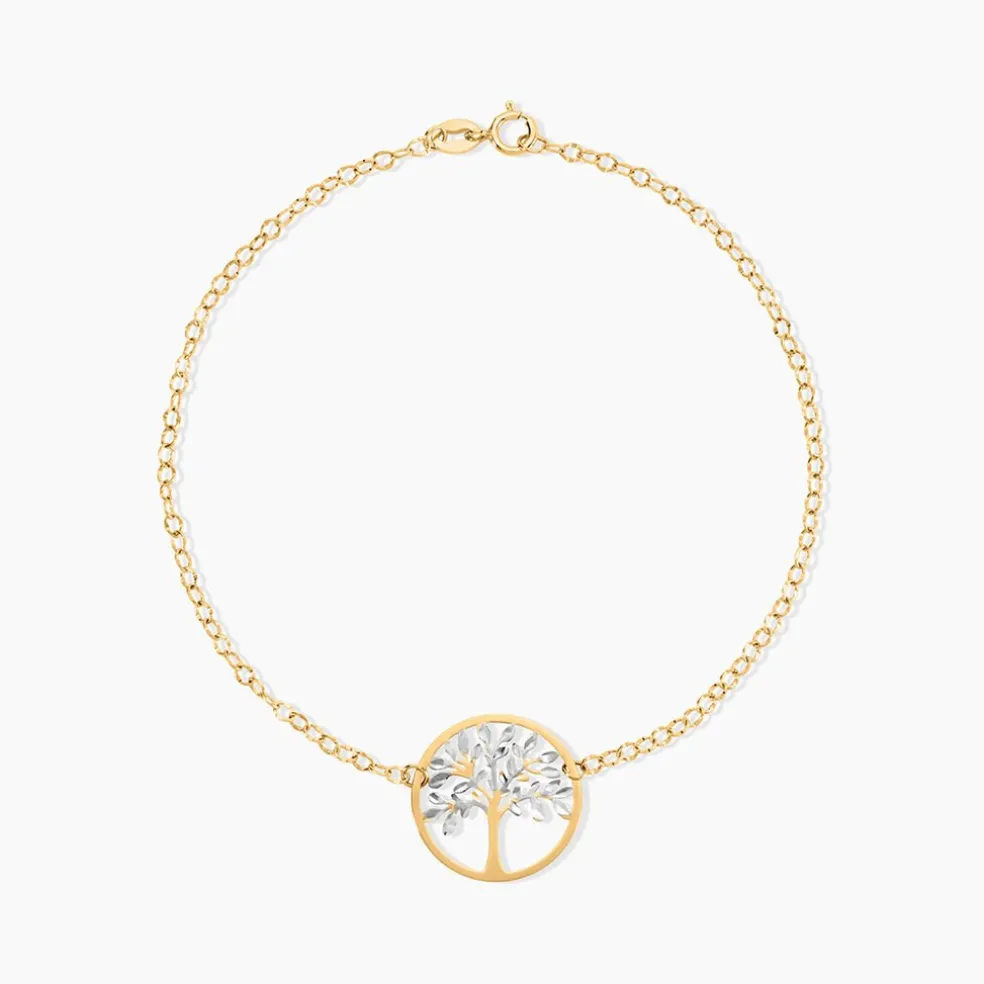 Bracelet Aragorn Or Bicolore