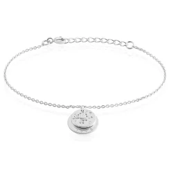 Bracelet Argent Bapper Oxydes De Zirconium