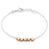 Bracelet Argent Bicolore Manya
