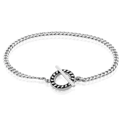 Bracelet Argent Blanc Crocus