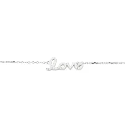 Bracelet Argent Blanc Elly Oxyde De Zirconium