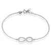 Bracelet Argent Blanc Rowan Oxyde De Zirconium
