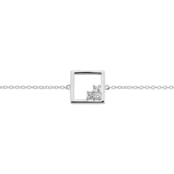 Bracelet Argent Mettild Oxydes De Zirconium