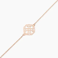 Bracelet Argent Rose Lev