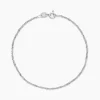 Bracelet Arletty Argent Blanc