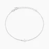 Bracelet Ashana Argent Blanc