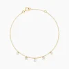 Bracelet Avner Or Jaune Oxyde De Zirconium