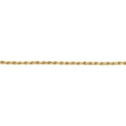 Bracelet Azelys Maille Corde Plaqué Or Jaune