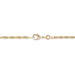 Bracelet Azelys Maille Corde Plaqué Or Jaune