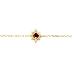 Bracelet Bobbie Plaqué Or Jaune Oxyde De Zirconium