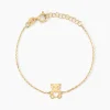 Bracelet Carmin Ourson Or Jaune