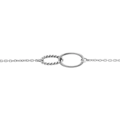 Bracelet Cherise Argent Blanc