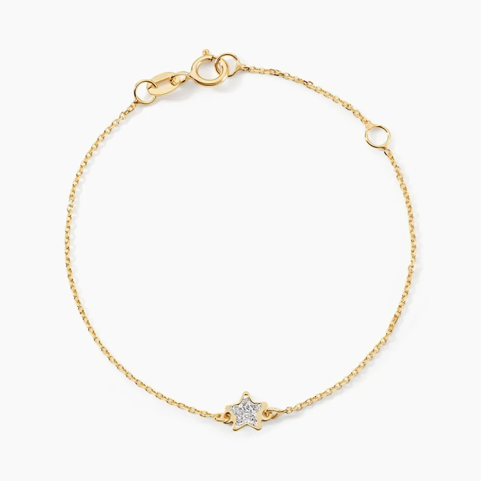 Bracelet Chirine Etoile Or Jaune
