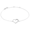 Bracelet Chlora Or Blanc Diamant