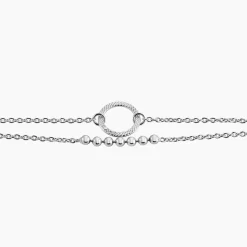 Bracelet Claramay Argent Blanc