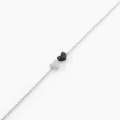 Bracelet Clementine Argent Blanc Oxyde De Zirconium