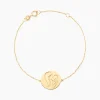 Bracelet Cobeia Maille Forçat Or Jaune