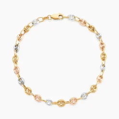 Bracelet Dami Or Tricolore