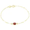 Bracelet Deena Or Jaune Oxyde De Zirconium