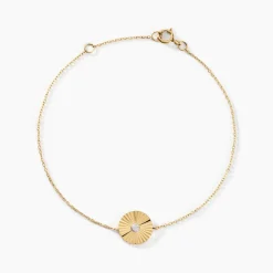 Bracelet Diamantae Or Jaune Diamant