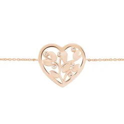 Bracelet Douglas Argent Rose Oxyde De Zirconium