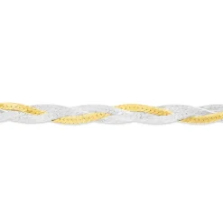 Bracelet Elae Argent Bicolore