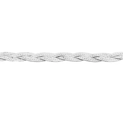 Bracelet Elae Argent Blanc