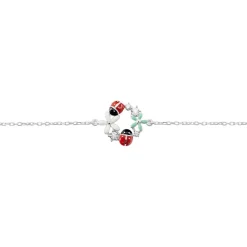 Bracelet Eliniane Argent Blanc Oxyde De Zirconium