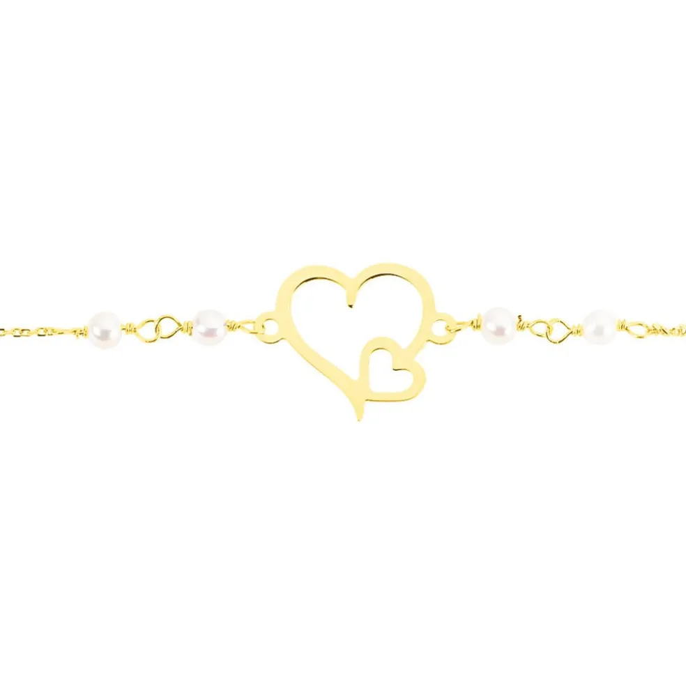 Bracelet Eri Or Jaune Perle De Culture