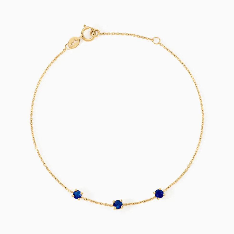 Bracelet Esmerald Rendez-Vous Or Jaune Saphir