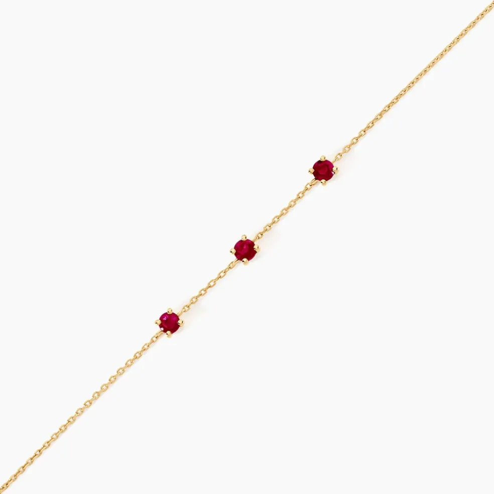 Bracelet Esmerald Rendez-Vous Or Jaune Rubis