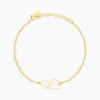Bracelet Estina Argent Doré