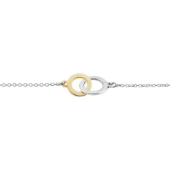 Bracelet Fethi Argent Bicolore