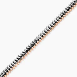 Bracelet Gabriela Argent Tricolore