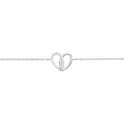 Bracelet Guilia Argent Blanc Oxyde De Zirconium