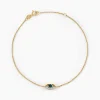 Bracelet Hajnal Or Jaune Topaze Oxyde De Zirconium